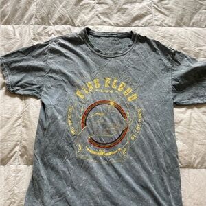 Light Blue Graphic T-Shirt